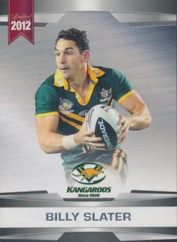 2012 ESP Limited Edition #7 Billy Slater Front